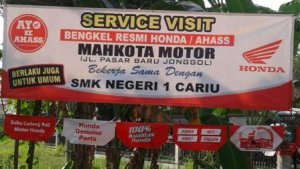 Even Gratis Service Motor Honda SMKN 1 Cariu 